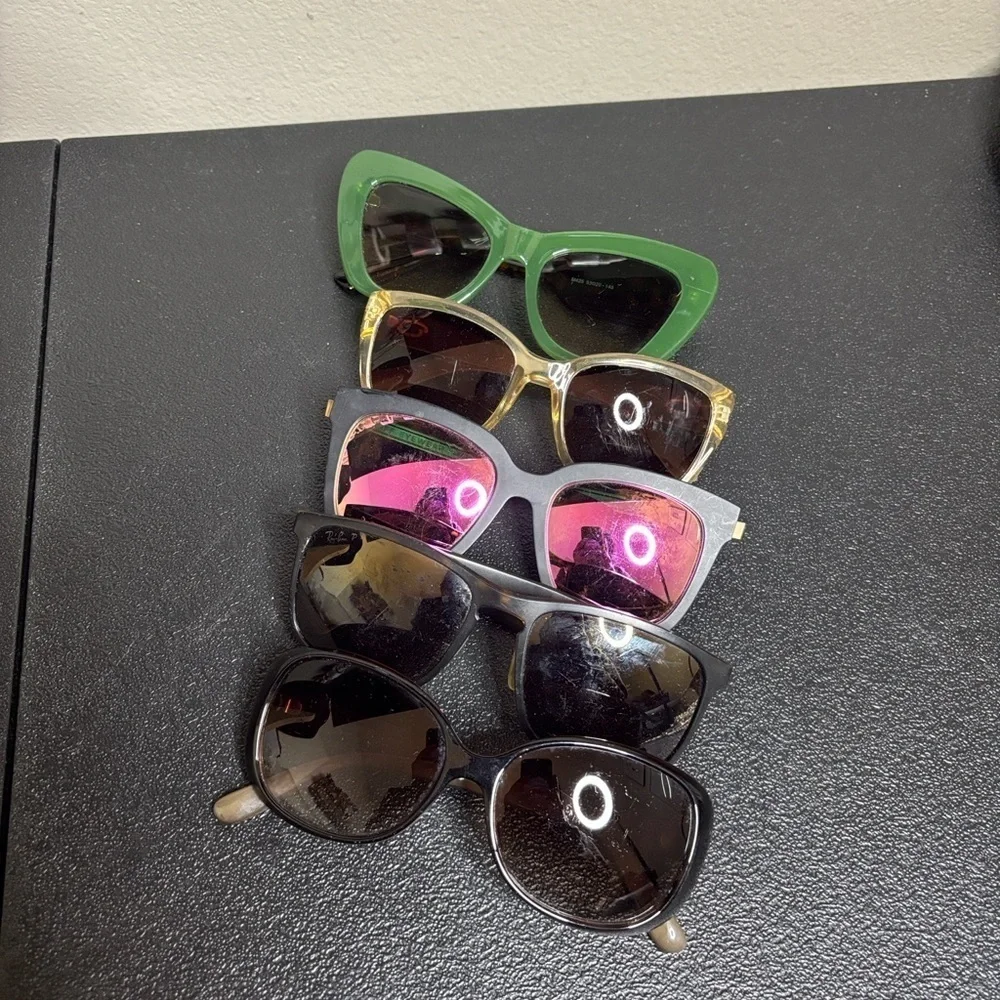 Bundle Sunglasses Collection Oscar de la Renta Vera Wang Ray Ban Diff Etc *ISSUE